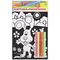 Картина-раскраска (размер 260*195мм)